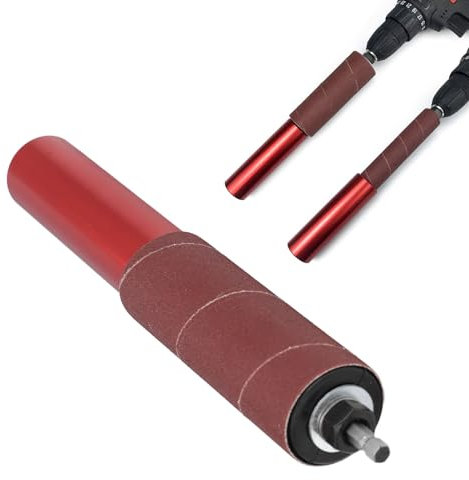 Adaptador de Lijadora de Husillo, Mandril, Kit de Lijado de Taladro de Aleación de Aluminio, Manualidades de Metal y Madera