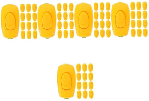 OSALADI 100pezzi Interruttore Elettrico Inline Per Lampade Da Facile Da Installare Compatibile Con Circuiti Di Controllo Singolo Pratico Per Uso Domestico e Apparecchi Elettrici