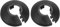 QUARKZMAN 2Pcs Couvercle de Tuyau de Bride de Décoration avec Un Diamètre Extérieur de 16 mm, Cache-Tuyau d'Eau en Plastique Pp, Couvercle de Ligne de Vidange de Tuyau d'Eau, Noir