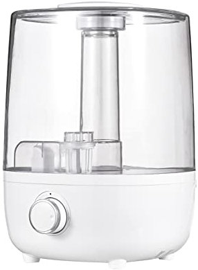4L Luftbefeuchter für Schlafzimmer, Top Fill 4L Supersized Cool Mist Luftbefeuchter, Luftbefeuchter Aromadiffusor mit Zusätzlicher Schlauchdüse für Große Räume, Pflanzen,