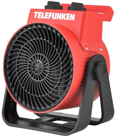 TELEFUNKEN Bauheizer Industrie Heizer Keramikheizer Heizgebläse elektrischer Heizlüfter Heizstrahler elektrisch Heizkanone Elektro Heizer Heizstrahler elektrisch | THL-2kW