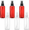 Lot de 6 flacons pulvérisateurs de 100 ml - Petit vaporisateur de 100 ml - Petits flacons pulvérisateurs vides à remplir - Flacons pulvérisateurs pour eau, cosmétiques - Avec 2 entonnoirs (transparent