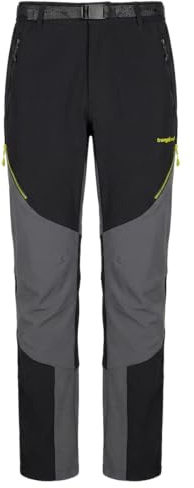 Trango, Pant. Largo Grisons (PC010308), Negro/Antracita, Talla S