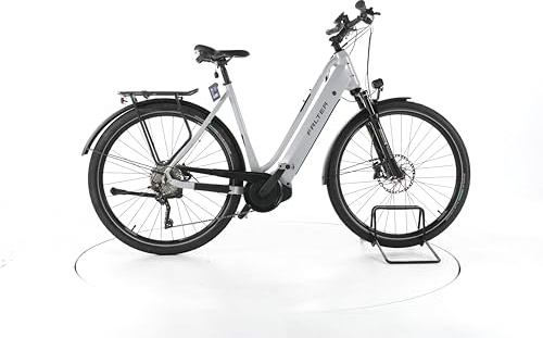 FALTER E Bike E9.8 KS Plus Trekking E-Bike Damen Herren 28 Zoll Elektrofahrrad, Bosch 85 Nm 625 Wh, 10 Gänge, Hydraulische Scheibenbremse 176-183 cm weiß (Generalüberholt)
