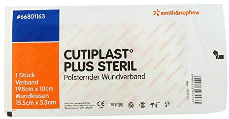 CUTIPLAST Plus steril 10x19,8 cm Verband 1 St