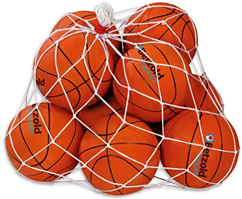 Betzold Ball-Set Basketball - Größe 5 | Trainingsbälle, Ball-Netz, Indoor, Outdoor