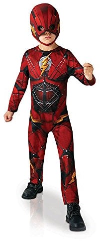 Rubies Official DC Justice League The Flash, Children Costume - Large Age 7-8 Years, Height 128 cm Halloween