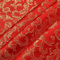 Stoff am Stück Stoff Polyester Jacquard Ornament rot gold Lurex Goldbrokat Barock Rokoko 280 cm überbreit