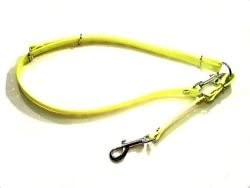 Angel for Pets MJH Böttcher Geschirr groß Beta BioThane 16mm breit (gelb)