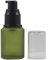 erioctry 1PCS 30ml Empty Portable Green Glass Lotion Pump Bottle Container with Black Pump Head for Beauty Liquid Essential Oil Facial Cream Storage