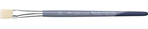 FABER-CASTELL 282812 Creative Studio Pinceau Plat Bleu Taille 12