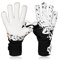 CATCH & KEEP Torwarthandschuhe Splash Magic White - Professionelle Torwart-Fußballhandschuhe - 4mm Profi Octopus Grip- hochwertige Neopren-Backhand - Punching Zone 2.0 (Weiß/9)