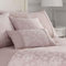 Dreams & Drapes Sakura Blossom Jacquard Floral Cover Included Insert-Matching Bedding Available, Polycotton, Blush Pink, 43 x 43cm (Filled Cushion)