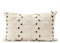 MOCOFO Kissenbezug 30 x 50 cm Kreis beige Kissenhülle getuftete gewebte Dekorative Kissenbezüge Zierkissenbezug Muster Quaste Kissenhülle