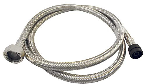 BWT Anschlussschlauch DN 8, 1,5 m, FLEX Insert Hose 6 gerade aus GFK, Überwurfmutter IG 1/2'