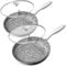 MICHELANGELO 20cm & 26cm Frying Pan with Lid, Non Stick Pan Set with Stone-Derived Coating, Non Stick Skillet for Induction, Oven Safe