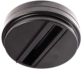Zubehör für 3-Phasen-Schienensystem D LINE - Aufbau-Adapter für Leuchten, 220-240V AC/50-60Hz, Schwarz