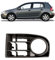 DM Autoteile 361919 Nebelscheinwerfer Gitter Blende vorne links kompatibel für VW Golf 5 V 1K1 Bj. 2003-2008