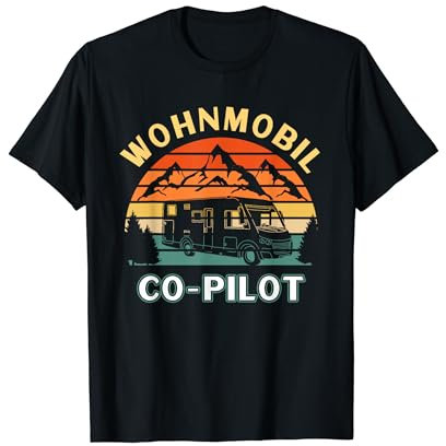 Camping Frauen Wohnmobil Zubehör Wohnmobilfahrer Camper T-Shirt