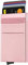 Bronzi Portafoglio Porta badge Uomo Slim - Protezione RFID Porta Carte Credito - Portacarte Mini Portatessere tascabile smart schermato (Oro Rosa)