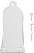 3 Trous en Métal en Forme de Cloche pour Guitare Truss Rod Cover Les Paul Truss Rod Cover pour Epiphone LP Les Paul Guitare électrique(argent)