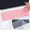 2PCS Keyboard Cover Skin for HP Probook 450 455 G8 G9 G10 & Elitebook 650 655 G8 G9 G10, HP Probook 650 G8 & Zbook Power G8 G9 15.6 Keyboard Skin(NOT fit Elitebook 450 455 650 G5 G6 G7),Pink+Clear