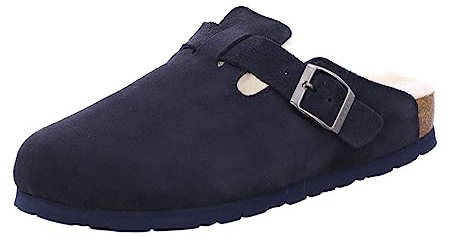 Rohde Alba Damen, Frauen, Pantoffeln, Slipper,Puschen,Leder-Pantoffeln,gefüttert,Lammfell,Merino,warm,warm gefüttert