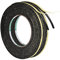 PATIKIL 16.4ft/5m Coupe-Froid Scellement, 2 Rouleau 5mm Large 2mm Épais EVA Mousse Ruban Adhésive Bande pour Porte Fenêtre Isolation