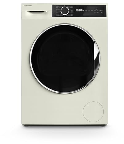 Montpellier MWM814BLC 8KG Cream Washing Machine