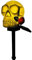 LICHENGTAI Solarlampen Für Außen, Halloween Scary Skeleton Light Up Skull Stakes Schädel Lichter Wasserdicht LED Gartenlampen Solar Lampe für Halloween Party Garten Hofwege Festival Dekoration