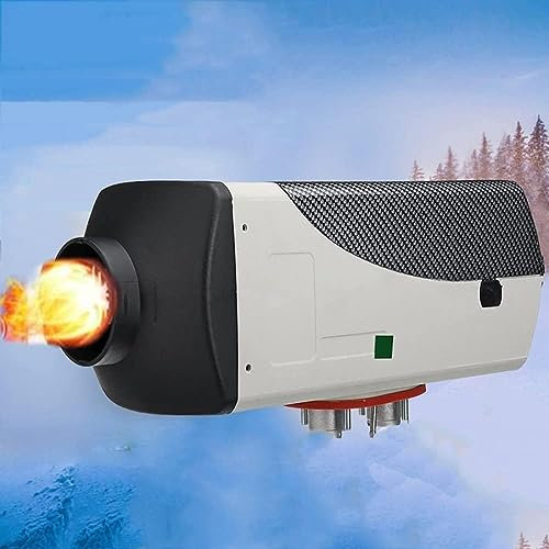 ZCBYBT Calentador de estacionamiento portátil del Calentador diésel del Aire del Coche de 24V 8KW, para los remolques, Las caravanas, el campe, los Camiones, los Barcos