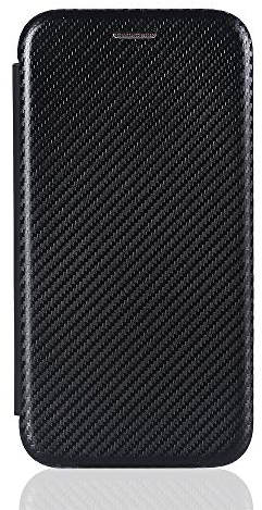 SHIEID Handyhülle für Fairphone 5 Hülle, Kohlefaser-Handyhülle besteht aus PC-Hartschale und TPU, Magnetische Flip-Wallet-Hülle ist kompatibel mit Hülle für Fairphone 5-Schwarz