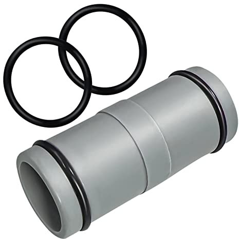 AALLYN Connecteur de Tuyau de Pompe de Piscine, connecteur de Pompe de Piscine - Raccords de tuyaux bidirectionnels pour tuyaux de Piscine Hors Sol de 32 mm avec Joint torique en