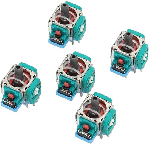SSyang 5 PCS 3D Analoger Joystick Analog Joysticks,3D Ersatz Links Und Rechts Controller Thumb Sticks Sensor,Joystick FüR Ps4 Dualshock 4 Xbox Analog Stick Usb Controller Sensor,Ersatz Analog Stick