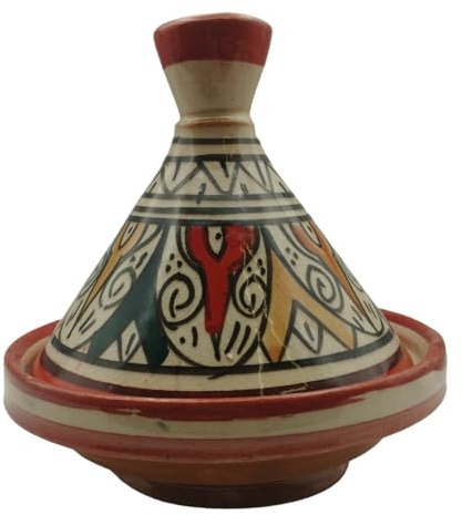 La Maison Unique Mini Tajine Ethnique Maroc Marocain Porte-épices Sauces Céramique Terre cuite 1604241803