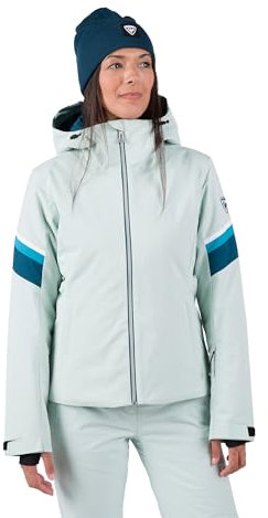 Rossignol Strawpile Jacket - Isolierte Skijacke - Wasserdichte Snowboardjacke für Damen, Steam, M