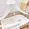 GYCS Babybett umrandungen bettschlange geflochten Baby bettumrandung seitenschläferkissen Baby geflochtene bettschlange stillkissen bettrolle zierkissen für babybett,N01,200CM