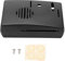 for Ras pberry Pi 3B 3B+ Shell, ABS Transparent Case Model K with 3007 Heat Sink Fan Installable for Raspb erry Pi Model b Plus Access to All Ports (Black)