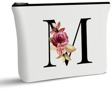 TPZORJX 1 pezzo M borsa cosmetica personalizzata regalo di compleanno per donne, madri, fidanzate e damigelle, per donne