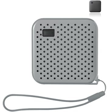 Silicone Protective Case for WD Elements SE SSD - Dustproof, Shockproof, and Skin - friendly，Gray