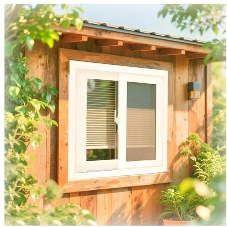 Ventana Corredera Para Sótano, Sustitución De Ventanas De La Casa Aleación De Aluminio Ventanas Para Cobertizo Con Mosquitera Para Gallinero Cuarto De Baño Invernadero(51x30cm)