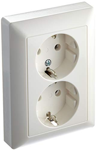 Jung AS5020UWW Schuko -Steckdose 2-fach