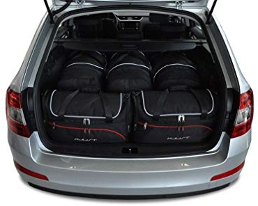 KJUST Kofferraumtaschen 5 stk kompatibel mit SKODA OCTAVIA KOMBI III 2013-2020