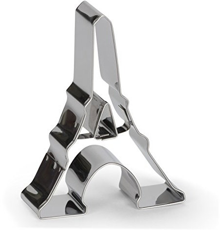 Patisse Ausstechform Eifelturm, Edelstahl, Silber, 8 x 8 x 8 cm