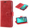 Mulbess Handyhülle für Samsung Galaxy A40 Hülle, Leder Flip Case Schutzhülle für Samsung Galaxy A40 Tasche, Wein Rot