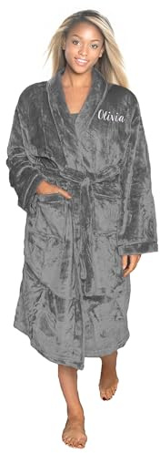 aztex Personalised So Soft Bathrobes, Multiple Colours and Sizes