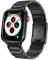 ANBEST Titan Armband für Apple Watch Armband 49mm 45mm 44mm 42mm Titan Legierung Metall Ersatz Armband für Apple Watch SE 2 SE Series 9 8 7 6 5 4 3 2 1 (Schwarz)