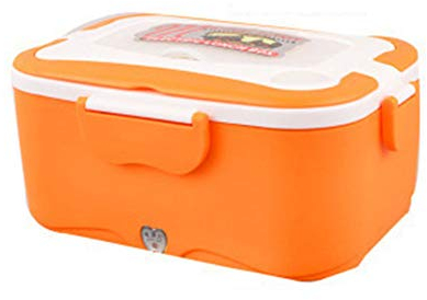 LIJUMN Scatola Elettrica del Pranzo del Camion, Scaldavivande Elettrico Portatile, Lunchbox Elettrico Scaldabagno da 24V/12V per Il Conducente del Camion Pranzo 1.5L Scaldabagno Bento Heater