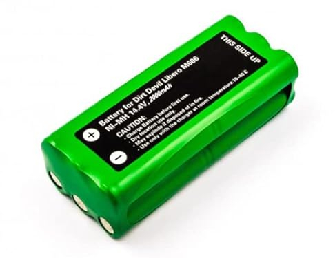 Batterie pour Dirt Devil Libero M606, M607 Spider, M612 Spider, Ecovacs, Sichler Équivalent à 0606004, R1-L051B, NC5755-944, 14,4 V (2000 mAh)