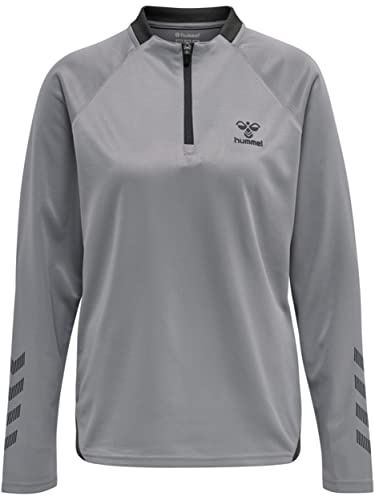 hummel hmlGG12 Halfzip Sweatshirt Damen grau, M Damen